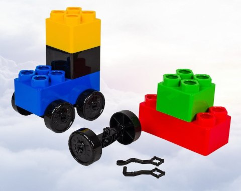 Giganty 141 el. Klocki Konstrukcyjne BJ Plastik Giganty 141 el. Klocki Konstrukcyjne BJ Plastik