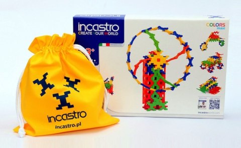 Incastro Colors Maxi 100 el. - Klocki konstrukcyjne Incastro Incastro Colors Maxi 100 el. - Klocki konstrukcyjne Incastro