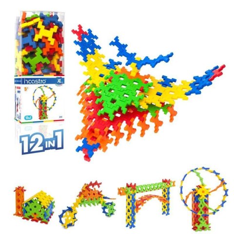 Incastro Cube XL 100 el. Klocki konstrukcyjne Incastro Incastro Cube XL 100 el. Klocki konstrukcyjne Incastro