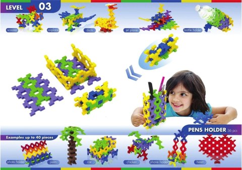 Incastro Cube L 60 el. Klocki konstrukcyjne Incastro Incastro Cube L 60 el. Klocki konstrukcyjne Incastro