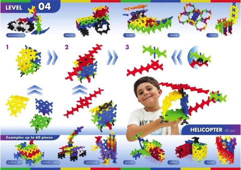Incastro Cube L 60 el. Klocki konstrukcyjne Incastro Incastro Cube L 60 el. Klocki konstrukcyjne Incastro