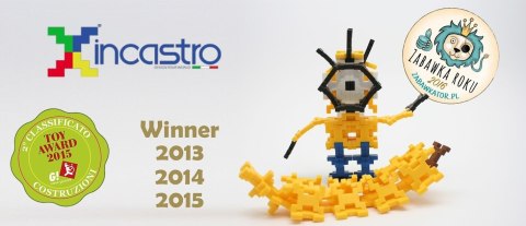 Incastro Cube L 60 el. Klocki konstrukcyjne Incastro Incastro Cube L 60 el. Klocki konstrukcyjne Incastro