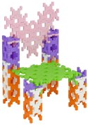 Incastro Midi Pink 60 el. - Klocki konstrukcyjne Incastro