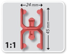 Klix Cubes 300 el. - Klocki Konstrukcyjne Popular Playthings
