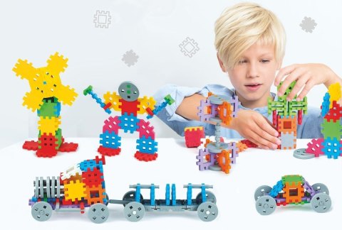 Klocki Mini Waffle Konstruktor 140 el. Marioinex Klocki Mini Waffle Konstruktor 140 el. Marioinex