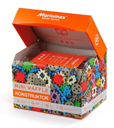 Klocki Mini Waffle Wafle Konstruktor 500 el. Marioinex Klocki Mini Waffle Wafle Konstruktor 500 el. Marioinex