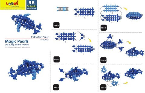 Loowi Zwierzęta 308 el. - Klocki konstrukcyjne Loowi Loowi Zwierzęta 308 el. - Klocki konstrukcyjne Loowi