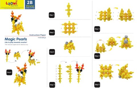 Loowi Zwierzęta 308 el. - Klocki konstrukcyjne Loowi Loowi Zwierzęta 308 el. - Klocki konstrukcyjne Loowi