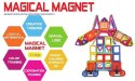 Magical Magnet 168 el. - Klocki magnetyczne X-Bida