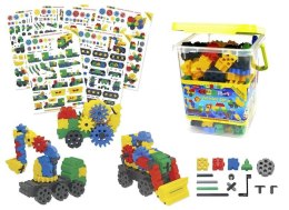 Morphun GearPhun Pojazdy 324 el. - Klocki konstrukcyjne Morphun