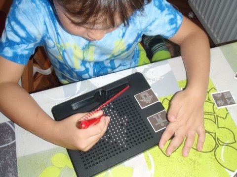 Tablica magnetyczna Nowy MagPad [czarna] Klocki.edu.pl