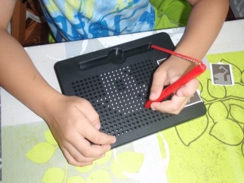 Tablica magnetyczna Nowy MagPad [czarna] Klocki.edu.pl