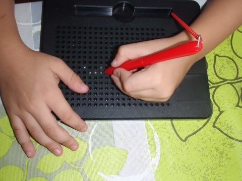 Tablica magnetyczna Nowy MagPad [czerwona] Klocki.edu.pl