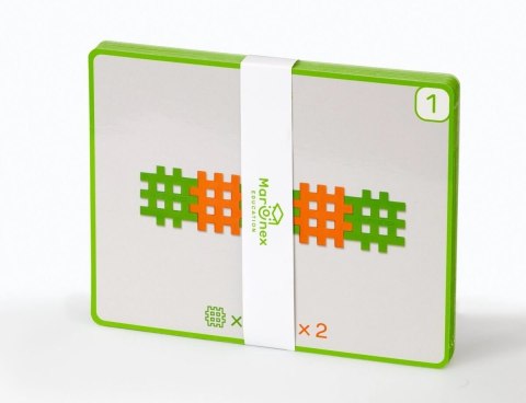 Zestaw edukacyjny - Klocki Mini Waffle 500 EDUel. Marioinex Zestaw edukacyjny - Klocki Mini Waffle 500 EDUel. Marioinex
