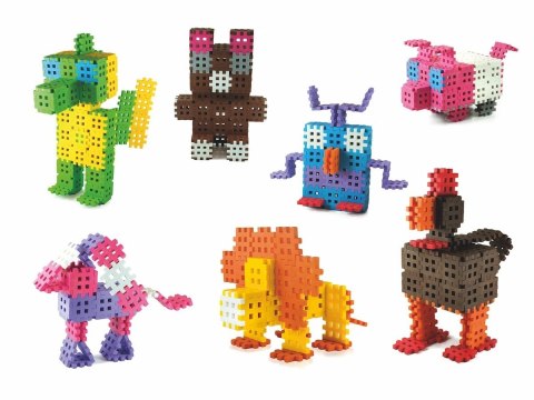 Zestaw edukacyjny - Klocki Mini Waffle 500 EDUel. Marioinex Zestaw edukacyjny - Klocki Mini Waffle 500 EDUel. Marioinex