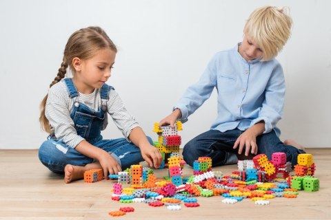 Zestaw edukacyjny - Klocki Mini Waffle 500 EDUel. Marioinex Zestaw edukacyjny - Klocki Mini Waffle 500 EDUel. Marioinex