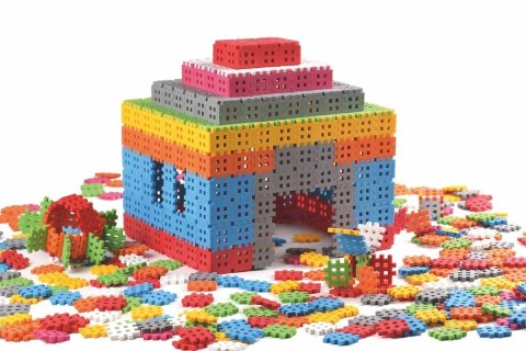 Zestaw edukacyjny - Klocki Mini Waffle 500 EDUel. Marioinex Zestaw edukacyjny - Klocki Mini Waffle 500 EDUel. Marioinex