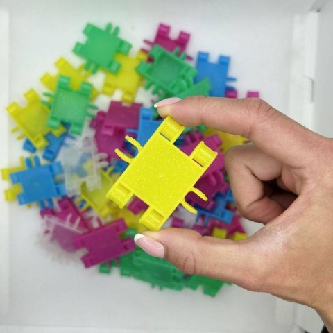 Clics Wiaderko 8w1 Glitter - Brokat 175 el. Clics & Clicformers Clics Wiaderko 8w1 Glitter - Brokat 175 el. Clics & Clicformers