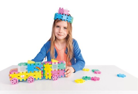 Clics Wiaderko 8w1 Glitter - Brokat 175 el. Clics & Clicformers Clics Wiaderko 8w1 Glitter - Brokat 175 el. Clics & Clicformers