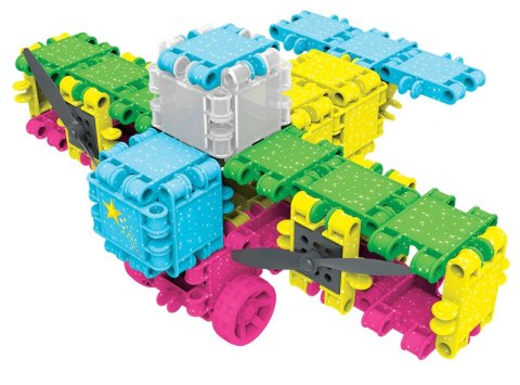 Clics Wiaderko 8w1 Glitter - Brokat 175 el. Clics & Clicformers Clics Wiaderko 8w1 Glitter - Brokat 175 el. Clics & Clicformers