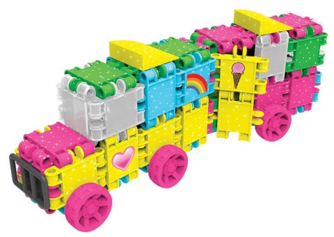 Clics Wiaderko 8w1 Glitter - Brokat 175 el. Clics & Clicformers Clics Wiaderko 8w1 Glitter - Brokat 175 el. Clics & Clicformers