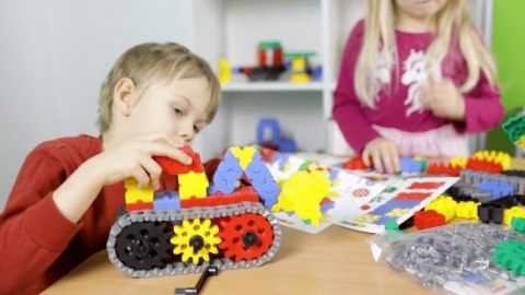 Gearphun Koła zębate i łańcuchy 200 el. - Klocki konstrukcyjne Morphun Gearphun Koła zębate i łańcuchy 200 el. - Klocki konstrukcyjne Morphun