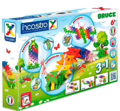 Incastro Bruce 3w1 103 el. - Klocki konstrukcyjne Incastro Incastro Bruce 3w1 103 el. - Klocki konstrukcyjne Incastro