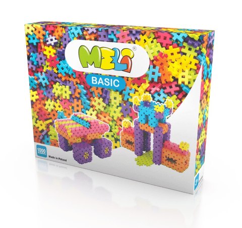 Klocki konstrukcyjne Meli Basic 1000 el. Meli Klocki konstrukcyjne Meli Basic 1000 el. Meli
