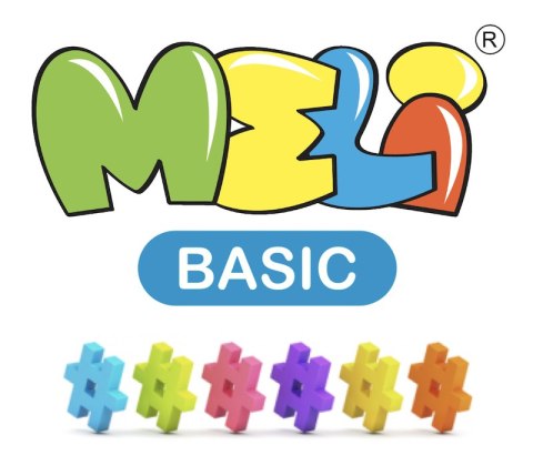 Klocki konstrukcyjne Meli Basic 50 el. Meli Klocki konstrukcyjne Meli Basic 50 el. Meli