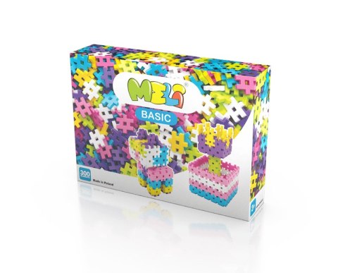 Klocki konstrukcyjne Meli Basic Pink 300 el. Meli Klocki konstrukcyjne Meli Basic Pink 300 el. Meli