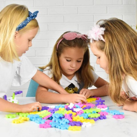 Klocki konstrukcyjne Meli Maxi Pink 200 el. Meli Klocki konstrukcyjne Meli Maxi Pink 200 el. Meli