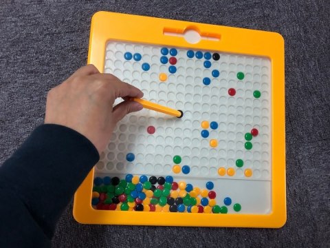 Tablica magnetyczna MagPad Dots [czerwona] Klocki.edu.pl
