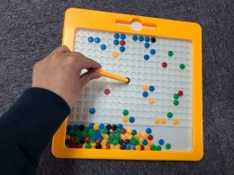 Tablica magnetyczna MagPad Dots [żółta] Klocki.edu.pl