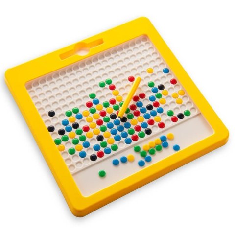 Tablica magnetyczna MagPad Dots [żółta] Klocki.edu.pl