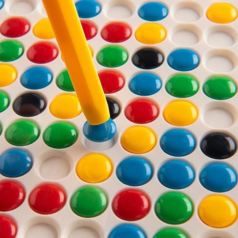 Tablica magnetyczna MagPad Dots [żółta] Klocki.edu.pl