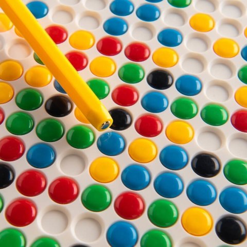 Tablica magnetyczna MagPad Dots [żółta] Klocki.edu.pl