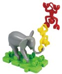 Zwierzątka LinkaZoo 108 el. - klocki edukacyjne Popular Playthings