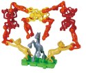 Zwierzątka LinkaZoo 108 el. - klocki edukacyjne Popular Playthings