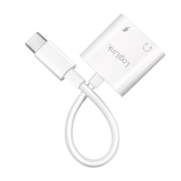 Adapter USB-C do 2x USB -C, PD 60W / audio