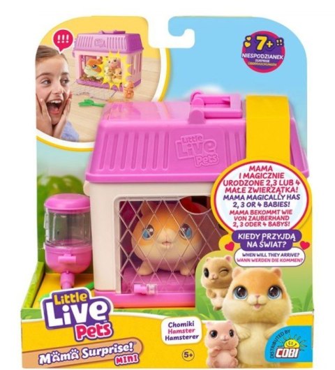 Figurka Little Live Pets - Mama Surprise Mini chomik Figurka Little Live Pets - Mama Surprise Mini chomik