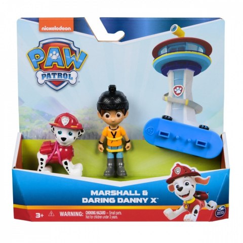 Figurki Psi Patrol, Marshall i Odważny Danny X Figurki Psi Patrol, Marshall i Odważny Danny X