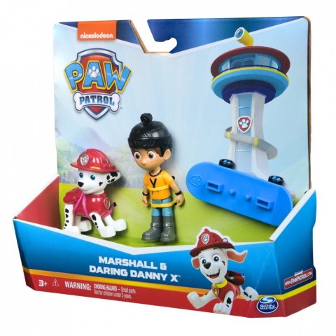 Figurki Psi Patrol, Marshall i Odważny Danny X Figurki Psi Patrol, Marshall i Odważny Danny X
