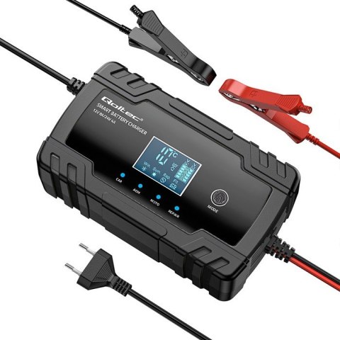 Inteligentna mikroprocesorowa ładowarka 12V 8A | 24V 4A |Prostownik z funkcją naprawy do akumulatora AGM GEL | LCD Inteligentna mikroprocesorowa ładowarka 12V 8A | 24V 4A |Prostownik z funkcją naprawy do akumulatora AGM GEL | LCD