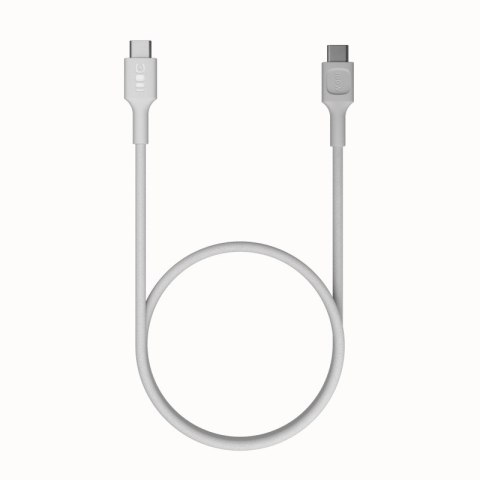 Kabel USB-C-USB-C PowerStream 100W oplot 1,2m biały Kabel USB-C-USB-C PowerStream 100W oplot 1,2m biały