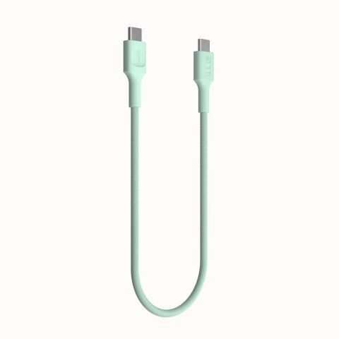 Kabel USB-C-USB-C PowerStream 100W oplot 1,2m zielony Kabel USB-C-USB-C PowerStream 100W oplot 1,2m zielony