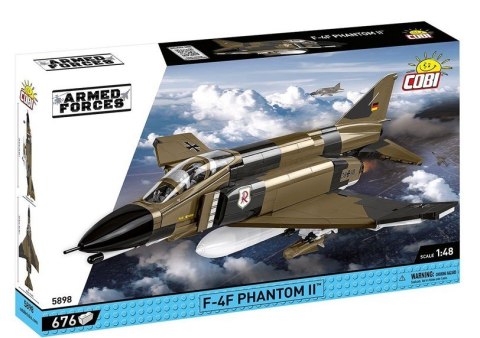 Klocki Armed Forces F-4F Phantom II 676 elementów Klocki Armed Forces F-4F Phantom II 676 elementów