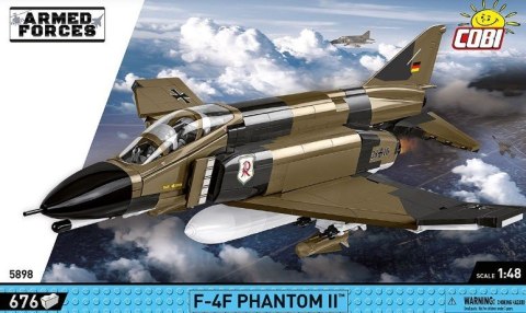 Klocki Armed Forces F-4F Phantom II 676 elementów Klocki Armed Forces F-4F Phantom II 676 elementów