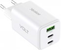 Ładowarka sieciowa 3xUSB 65W 3,24A Power Delivery 3.0 QC4.0