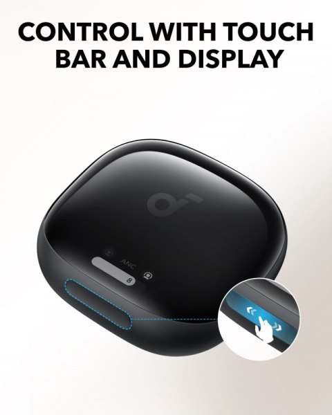 Słuchawki bezprzewodowe Soundcore Liberty 4 PRO Bluetooth błyszcząca czerń Słuchawki bezprzewodowe Soundcore Liberty 4 PRO Bluetooth błyszcząca czerń