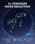 Słuchawki bezprzewodowe Soundcore Liberty 4 PRO Bluetooth błyszcząca czerń